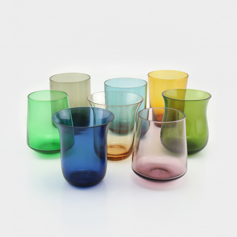 Bitossi „Diseguale“ Tumblers, farbig Bitossi „Diseguale“ Tumblers, farbig