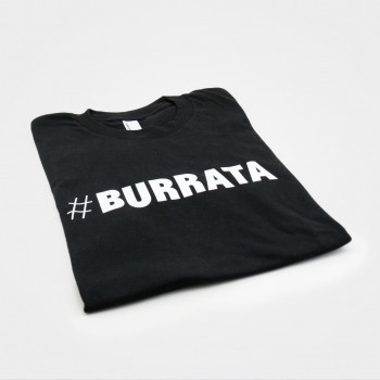 BURRATA T-Shirt, unisex, schwarz, von American Apparel