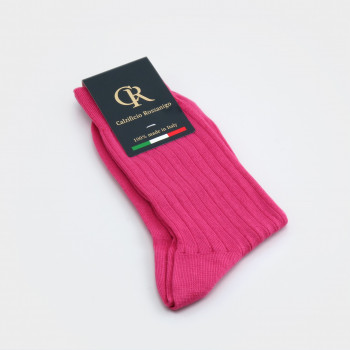 Socken aus Baumwolle, pink