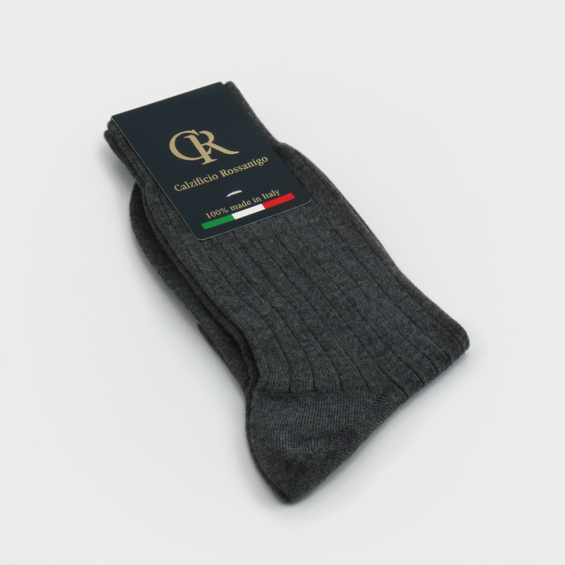 Socken aus Baumwolle, grau Socken aus Baumwolle, grau
