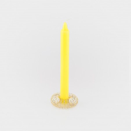 Spirale Kerzenständer in gold (Preis ohne Kerze)