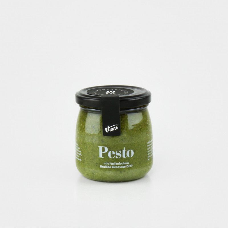 Pesto Genoveser Art mit Basilikum aus Ligurien