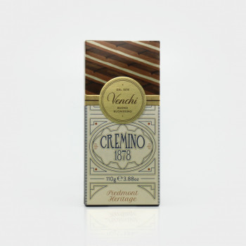 Cremino 1878 Tafel: Milch-Gianduiaschokolade mit Mandelpaste