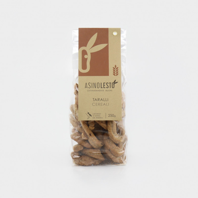 Taralli mit Zerealien von Asinolesto Taralli mit Zerealien von Asinolesto