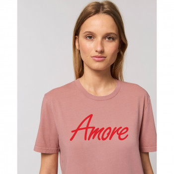 Amore T-Shirt, unisex, canyon pink