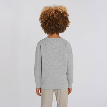 Amore-Sweatshirt für Kinder, heather grey
