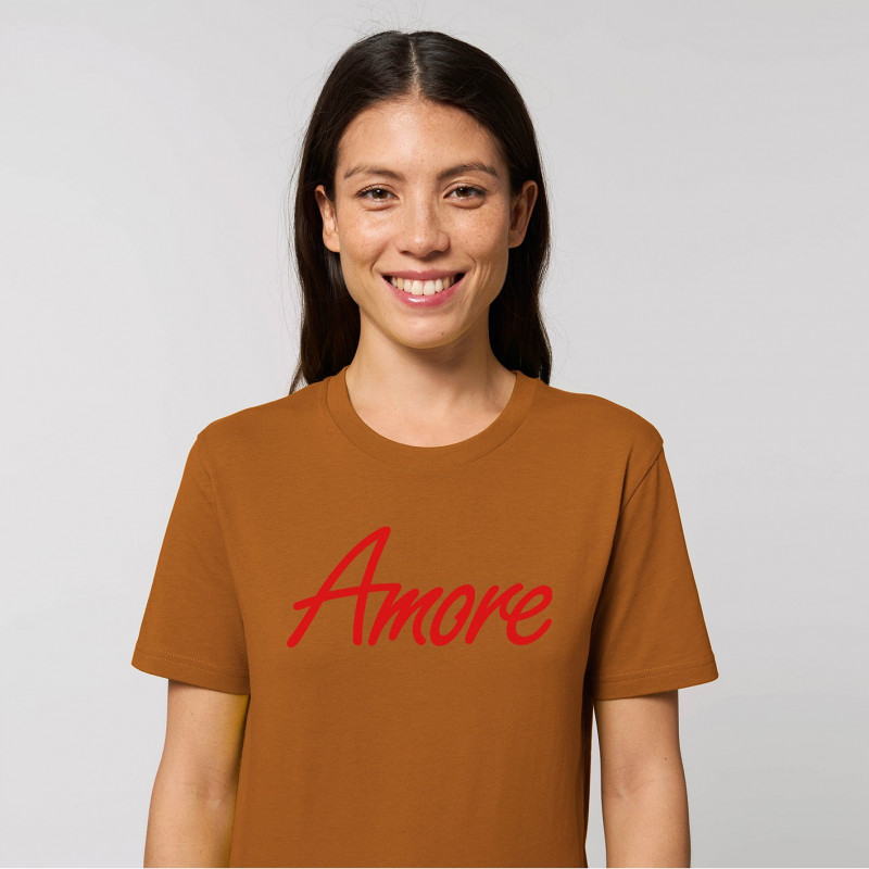 Organic Amore T-Shirt, unisex, roasted orange Organic Amore T-Shirt, unisex, roasted orange