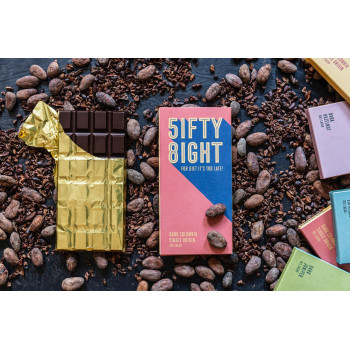58 Chocolate „Dark Colombia“ mit 70% Kakao