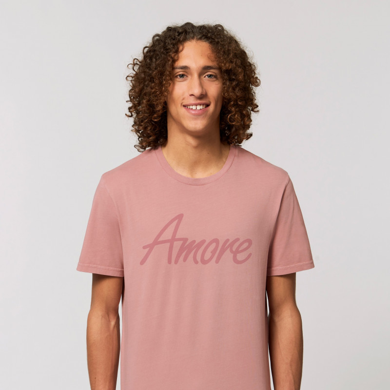 Organic Amore T-Shirt (unisex) canyon pink, Lack