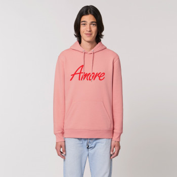 Organic Amore-Hoodie (unisex) canyon pink