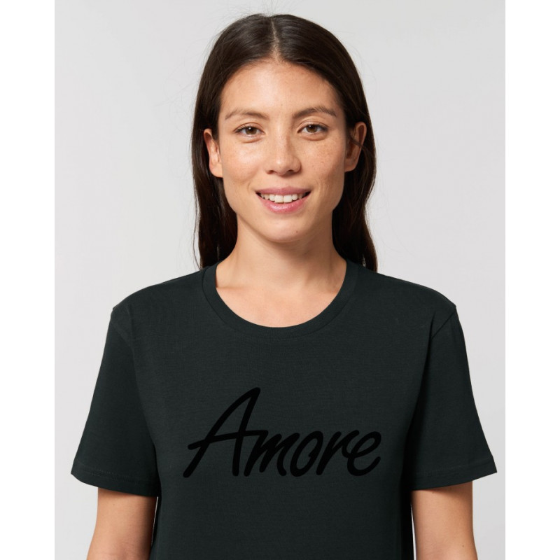 Organic Amore T-Shirt (unisex) black, Stanley & Stella Organic Amore T-Shirt (unisex) black, Stanley & Stella