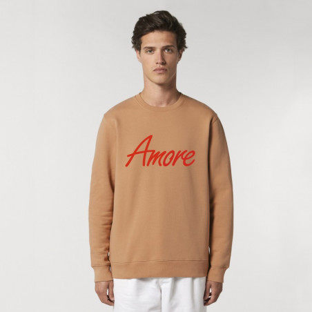 Organic Amore-Sweatshirt (unisex) mushroom