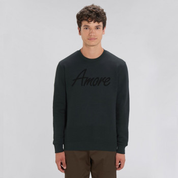 Organic Amore-Sweatshirt (unisex) black