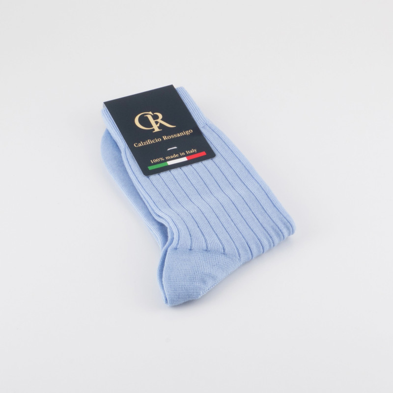 Socken aus Merinowolle, hellblau Socken aus Merinowolle, hellblau