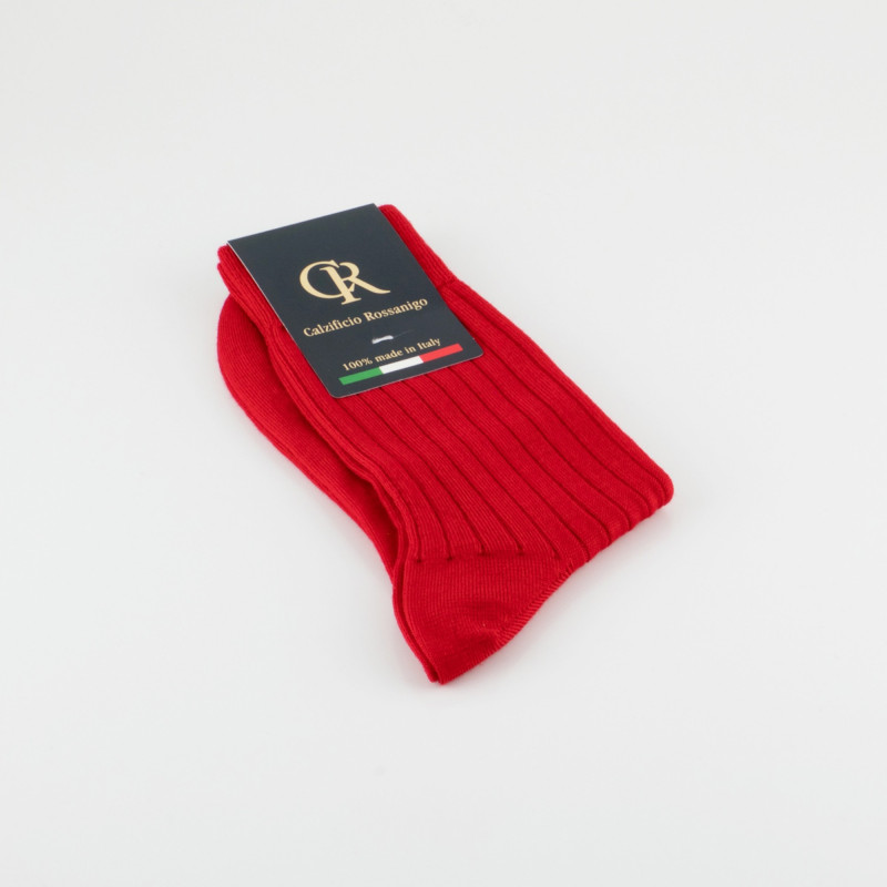 Socken aus Merinowolle, rot Socken aus Merinowolle, rot