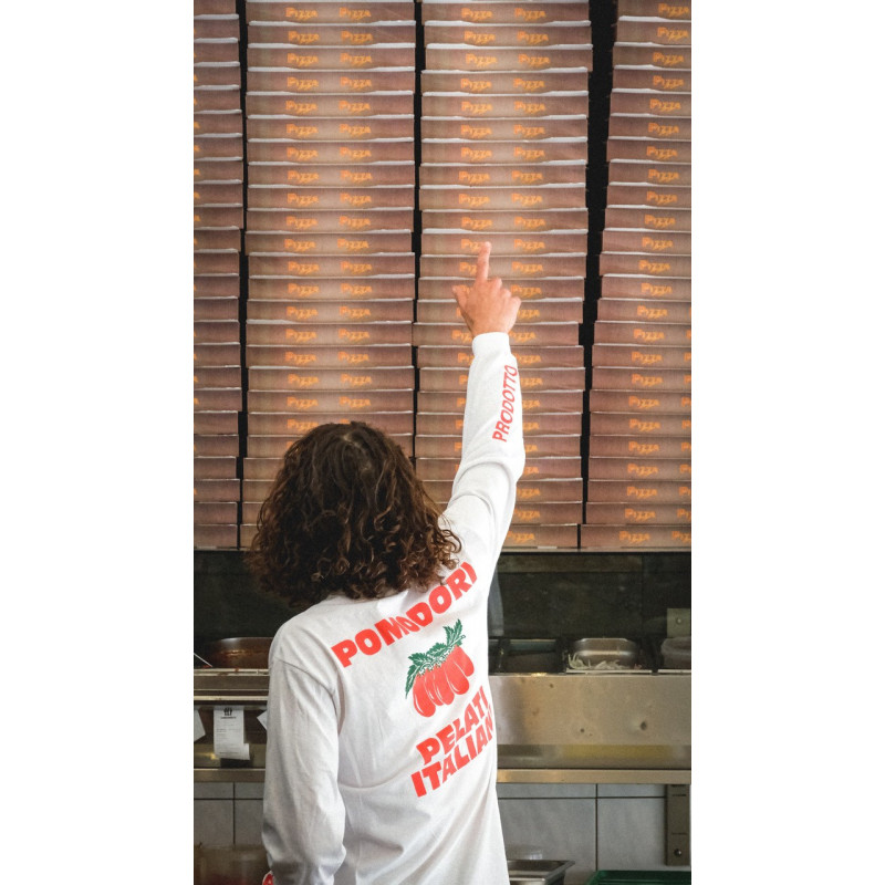 8000 Watt „Pomodori“-Longsleeve, unisex 8000 Watt „Pomodori“-Longsleeve, unisex
