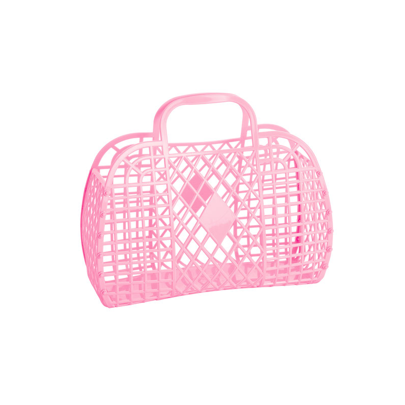Sun Jellies „Retro Basket“ aus 100% Weich-Polyethylen (LDPE)