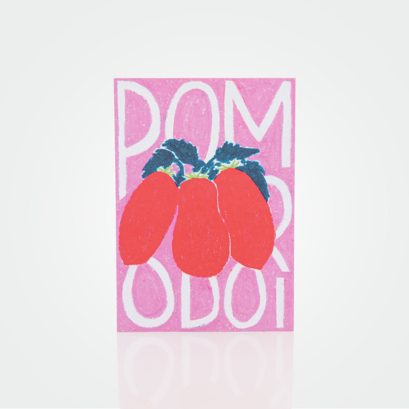 Postkarte „Pomodori“ von Malena Guinet
