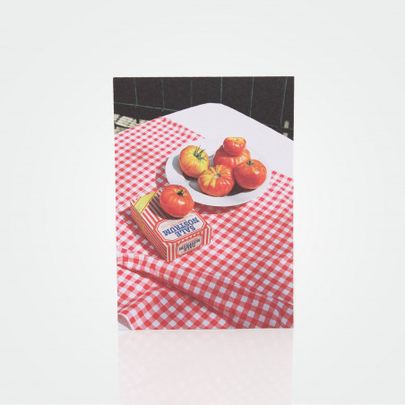 Postkarte „Rosso“ von Dennis Eichmann