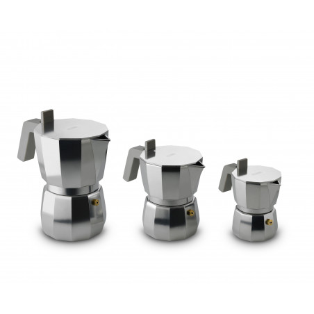 „Moka“ Espressokocher von Alessi. Design: David Chipperfield