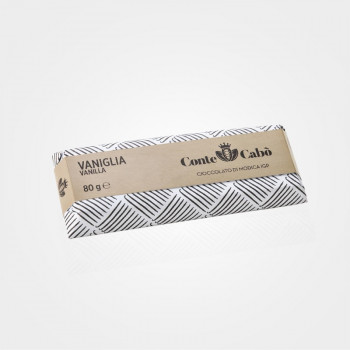 Vegane Schokolade mit Vanille von Conte Cabò aus Modica