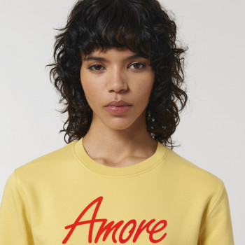 Organic Amore Sweatshirt (unisex) jojoba