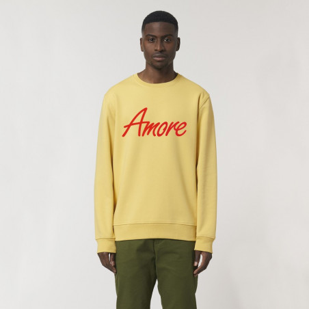 Organic Amore Sweatshirt (unisex) jojoba