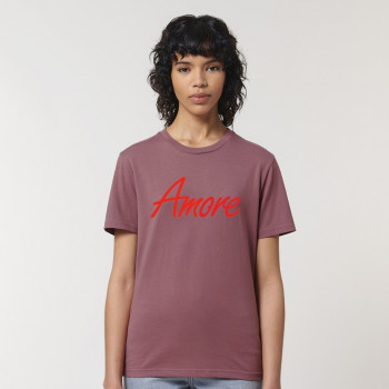 Organic Amore T-Shirt (unisex) hibiscus rose