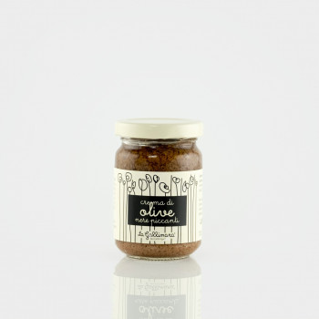 Crema di olive nere piccante (Schwarze Olivencreme)