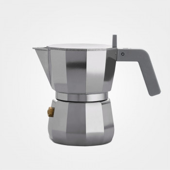 „Moka“ Espressokocher von Alessi. Design: David Chipperfield