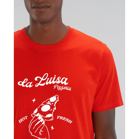 Bagni Luisa, Pizza T-Shirt, rot