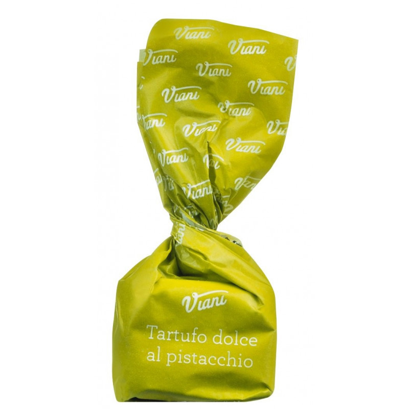 Weiße Schokoladentrüffel mit Pistazien und Piemont Haselnüssen Weiße Schokoladentrüffel mit Pistazien und Piemont Haselnüssen