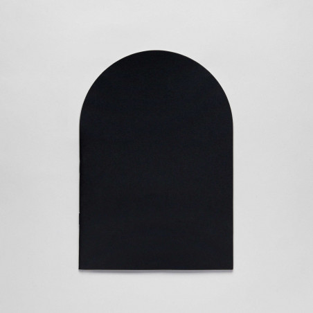 Notizheft "Arco" in schwarz von Write Sketch & - Large