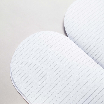 Notizheft "Arco" mit Spots von Write Sketch & - L