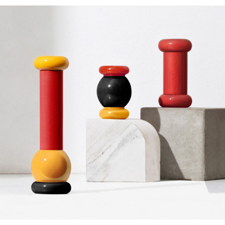 „ES18“ Mühle von Ettore Sottsass. Produziert von Alessi
