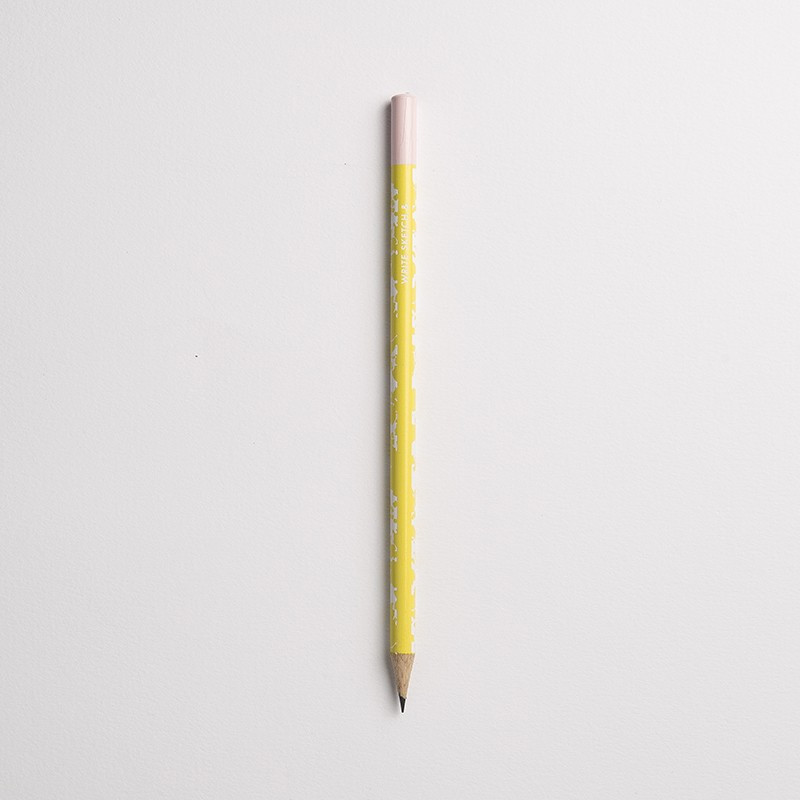 Bleistift in Gelb von Write Sketch & aus Mailand - Amore Store