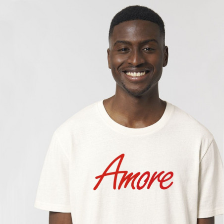 Organic Amore T-Shirt (unisex) recycled white, aus recycelter Baumwolle