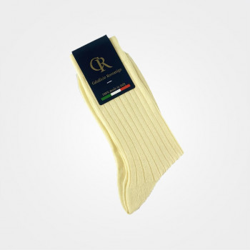 Socken aus Baumwolle, giallino