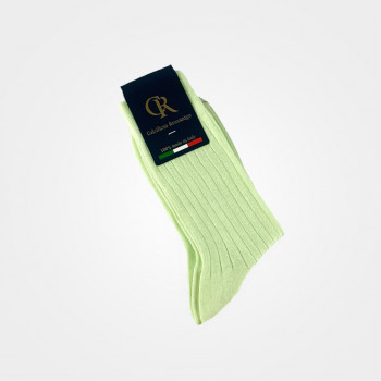 Socken aus Baumwolle, hellgrün