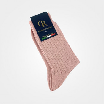 Socken aus Baumwolle, rosa