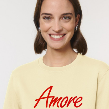 Organic Amore Sweatshirt (unisex) butter von Stanley Stella