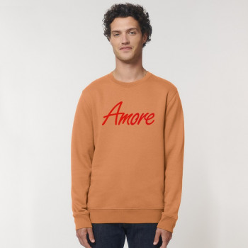Organic Amore Sweatshirt (unisex) volcano von Stanley und Stella