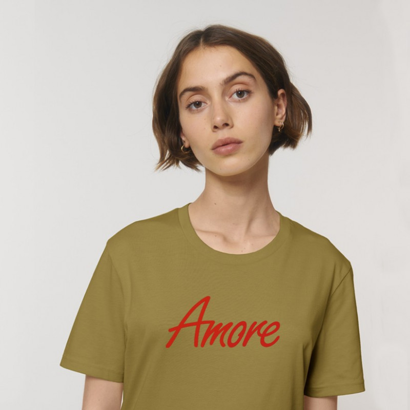 Organic Amore T-Shirt (unisex) olive oil von Stanley Stella