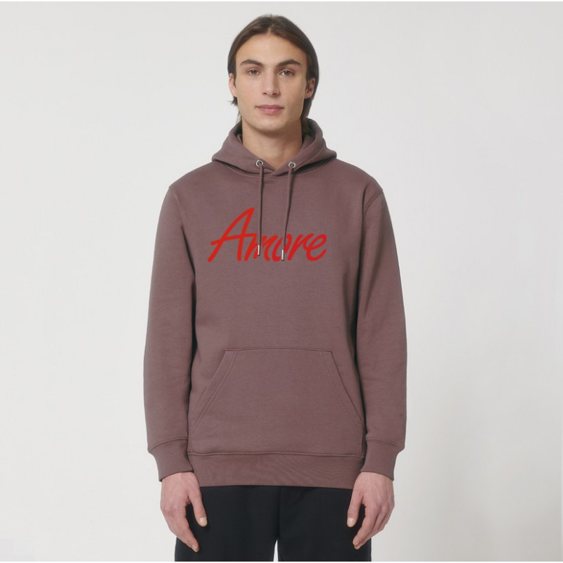 Organic Amore-Hoodie (unisex) kaffa coffee Organic Amore-Hoodie (unisex) kaffa coffee
