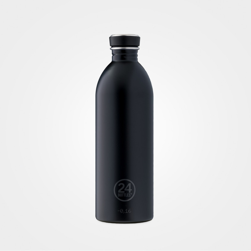 24Bottles „Urban Bottle“ Flasche, 1000ml, Tuxedo Black