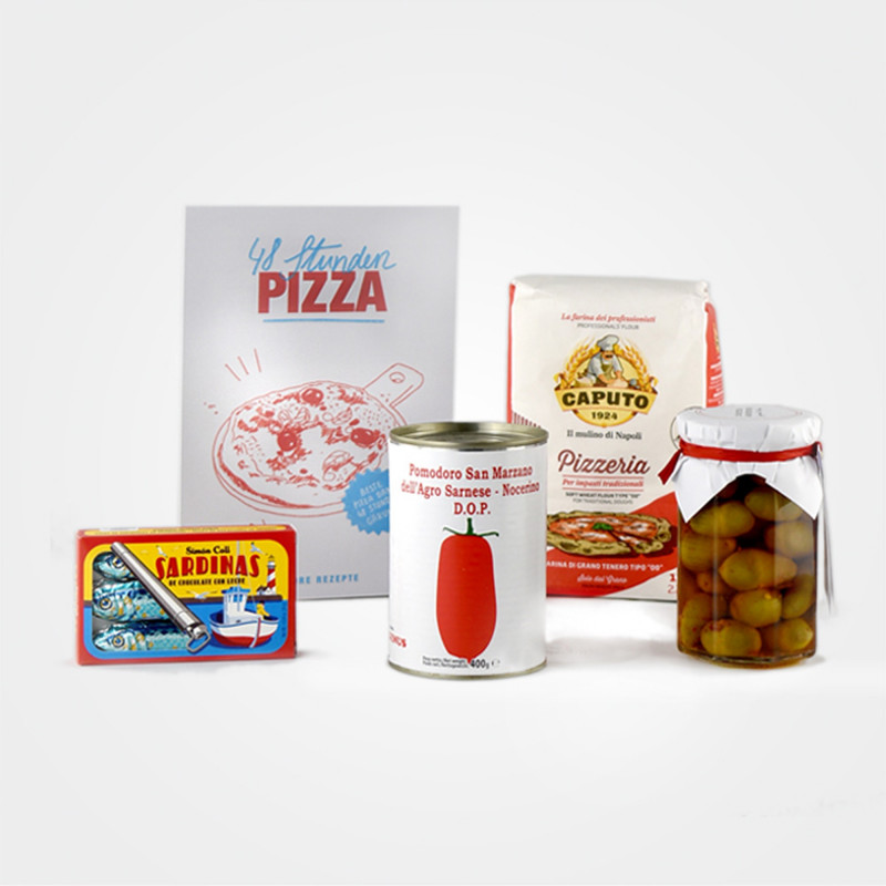 Italieniscer Präsentkorb „Pizza“ mi Tipo 00 Mehl – Amore Store