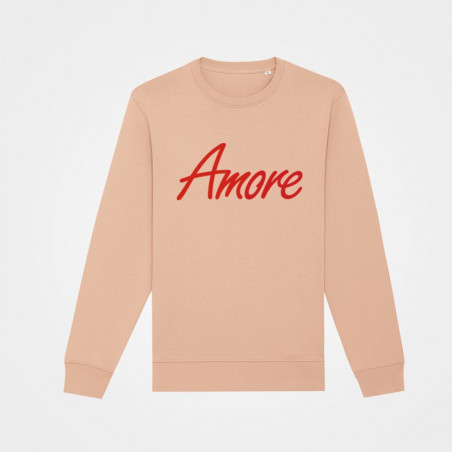 Organic Amore-Sweatshirt (unisex) von Stanley & Stella, fraiche peche