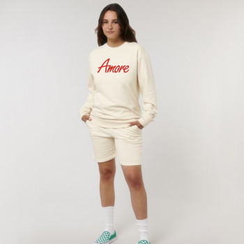 Matcher Organic Amore-Sweatshirt (unisex) natural raw