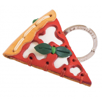 Fabriano Schlüsselanhänger Pizza (aus Leder)
