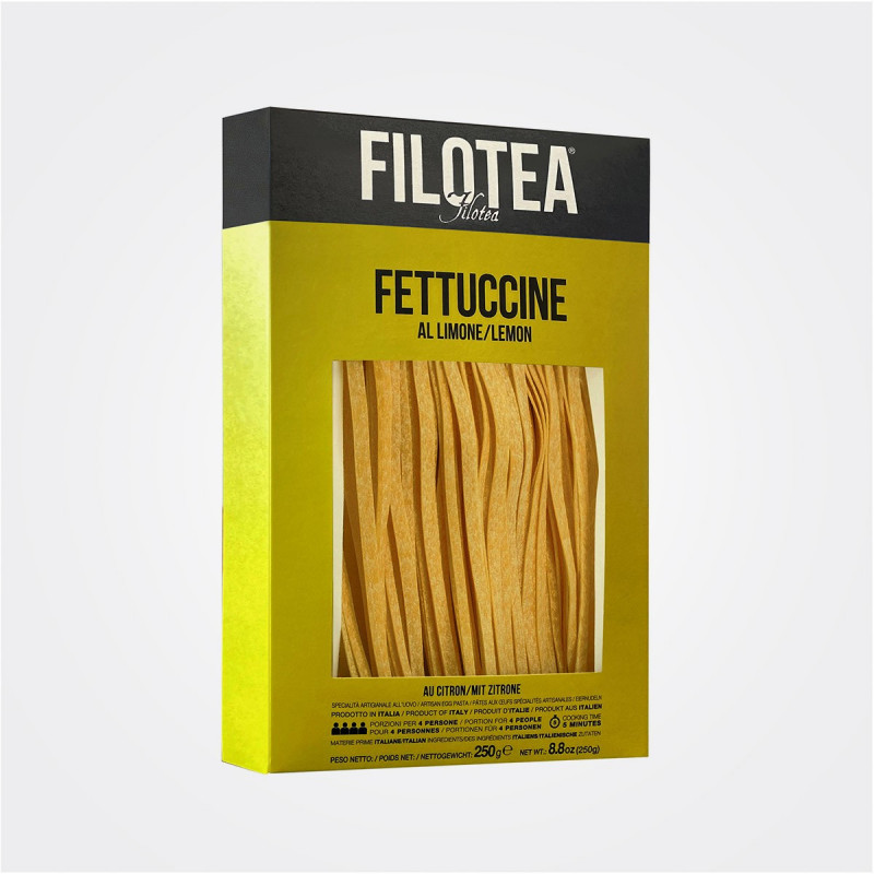 Filotea Pasta Fettuccine Limone mit frischen Eiern–Amore Store Berlin